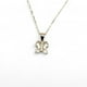 thumbnail image 1 of Collar con una Mariposa de 9mm con Circones de Plata 925, 1 of 2