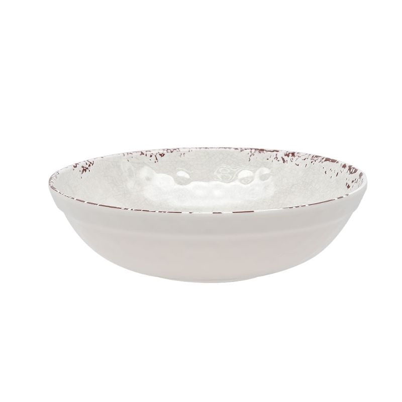 Bowl 1 Pieza G1214215 Melamina Blanco 1 Un Mainstays