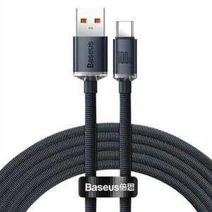 Baseus - Cable Elegante Crystal Usb A Usb-C 1.2 Mt