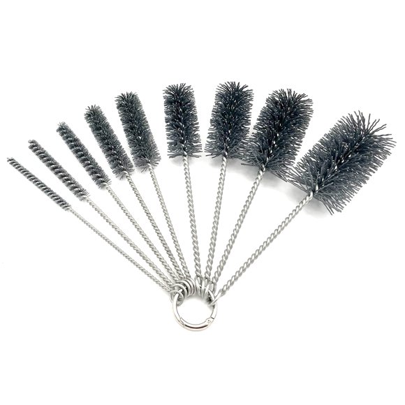 Juego de 8 cepillos de limpieza Ctsyuqoo 6‑50 mm 20 cm