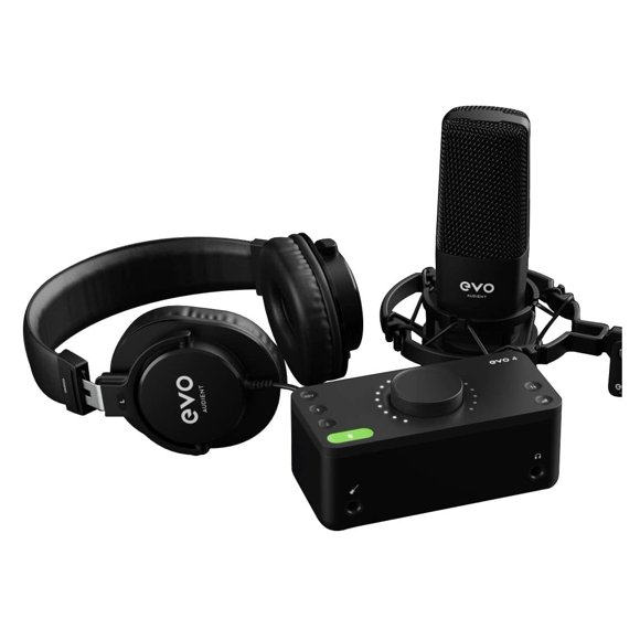 Paquete de grabación Audient EVO4SRB con sistema EVO 4 2x2 USB/iOS