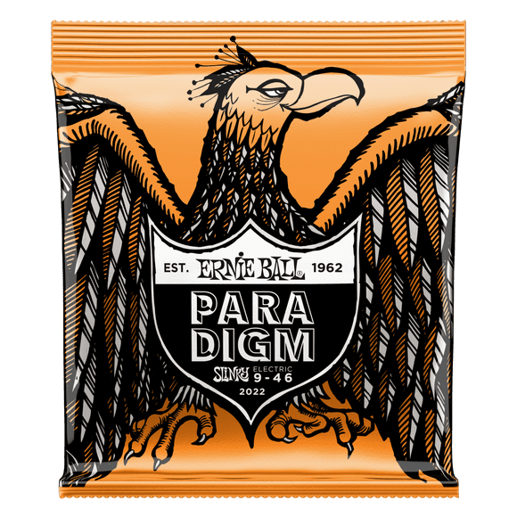 Cuerdas Guitarra Eléctrica Paradigm Hybrid Slinky Ernie Ball 9-46 2022