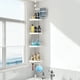 thumbnail image 2 of Estante Esquinero Para Baño Ajustable Color Blanco, 2 of 3