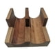 thumbnail image 1 of Soporte De Madera Para Tacos, Plato Para Servir, Plato Para Taco, Reuniones, Restaurante, Doble, 1 of 3