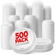 thumbnail image 1 of Tapas desechables para tazas de café de 240 ml a 720 ml (paquete de 500 unidades), 1 of 7