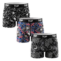 Bóxer Medio Algodón Colo-Colo Pack 3 C9 Top