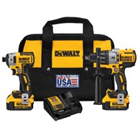 Kit Combinado Dewalt 20 V Max Martillo Perforador E Impacto