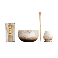 Bothyi - Juego De 4 Cucharas Y Batidores De Matcha Para Amantes Del Té, Ideal Como Regalo De Cumpleaños Para La Familia.