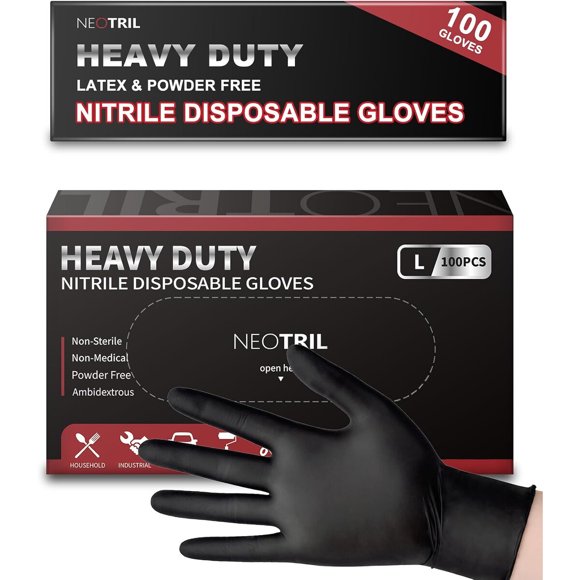 Guantes Desechables de Nitrilo NEOTRIL 6 Mil 100 Unidades