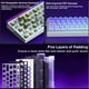 thumbnail image 3 of Teclado Gaming AULA HERO 68 HE 60% cableado con retroiluminación RGB, 3 of 3