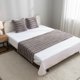 thumbnail image 1 of Juego De Piecera Peluda Texturizada Medida 70x210cm Pie De Cama Gris, 1 of 3