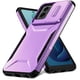thumbnail image 1 of Funda Resistente para Motorola Moto G Play 5G 2024 con Tapa Deslizante y Protección Militar Morado, 1 of 6