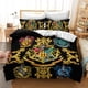 thumbnail image 1 of Magic Academy Bedding Set Single Twin Full Queen King Size Magic broom Bed Set Aldult Kid Bedroom Duvetcover Sets Bed Sheets, 1 of 5