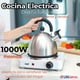 thumbnail image 2 of Cocina Eléctrica Portátil 1 Plato 1000W de Potencia Cocinilla Blanca, 2 of 8
