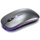 thumbnail image 1 of Ratón Bluetooth inalámbrico gris recargable AZTZATZ, 1 of 9