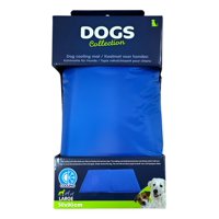 Genérico - Manta Refrescante De Gel Frio Para Mascotas Talla L 90X50Cm Azul