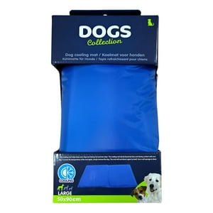 Genérico - Manta Refrescante De Gel Frio Para Mascotas Talla L 90X50Cm Azul