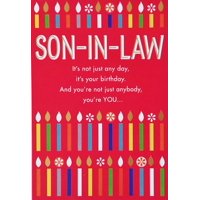 Greeting Card - Tarjeta De Felicitación Para Yerno - Feliz Cumpleaños