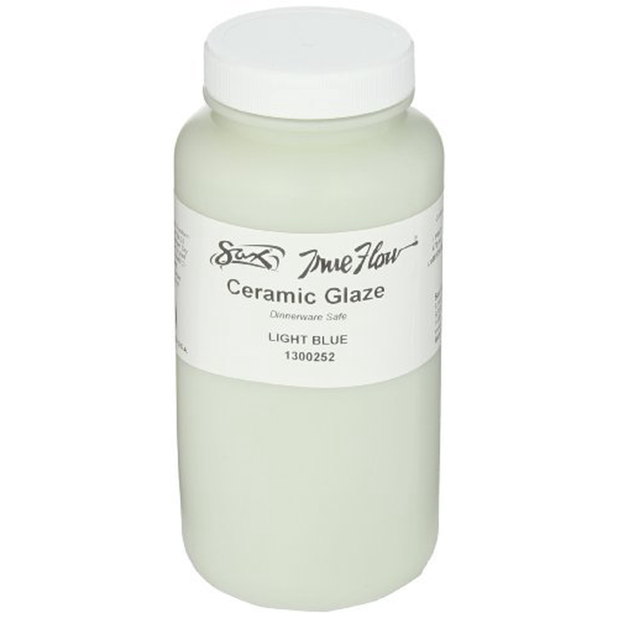 Saxofón Esmaltado De Cerámica True Flow Gloss, Azul Claro, 473 Ml