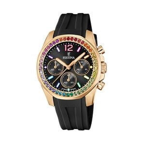 Reloj F20611/3 Festina Negro Mujer Boyfriend Collection