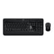 thumbnail image 1 of Combo Teclado Mouse Inalámbrico Logitech Advanced Negro USB, 1 of 3