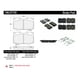 thumbnail image 2 of Pastillas Freno para auto Toyota Land Cruiser (Confort models) 1998-20, 2 of 5