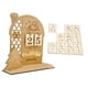 thumbnail image 1 of Navidad De Madera DIY Calendario De Adviento Ornamento Hogar Aula Decoración De Mesa Estilo B, 1 of 5