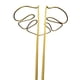thumbnail image 5 of Estaca de soporte para plantas en forma de Monstera, escalada Vertical, portátil, resistente, enrejado, soporte de flores para patio trasero y balcón Oro, 5 of 5