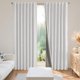 thumbnail image 1 of Cortinas opacas Joydeco de lino natural, 132 x 305 cm, 2 paneles, 1 of 9