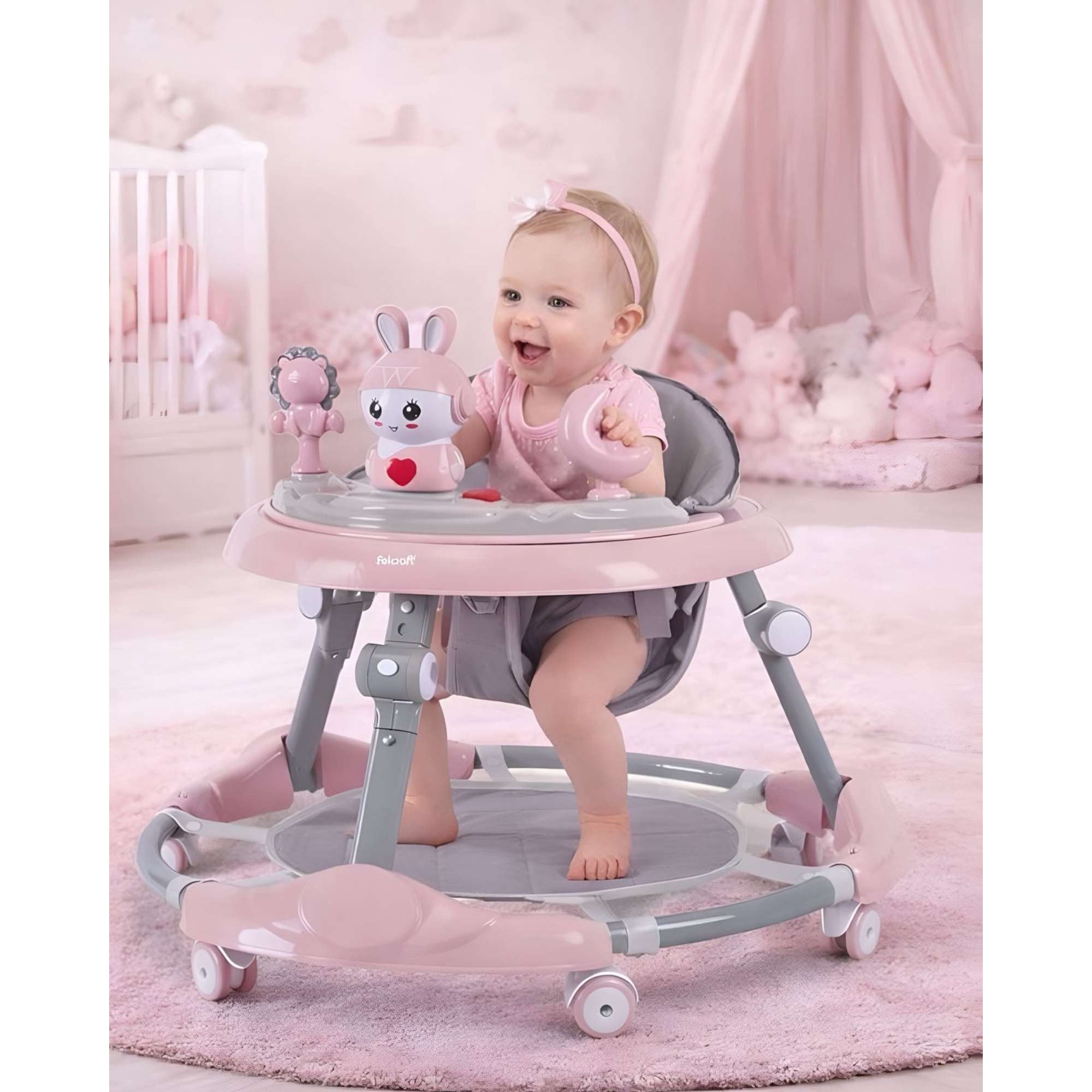 Imac Hogar - Andador Para Bebe Con Juegos Interactivos - Seguridad Y Diversion En Sus Primeros Pasos