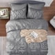 thumbnail image 4 of Juego de edredón Bedsure Queen Grey con 7 piezas para Navidad, 4 of 9