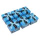 thumbnail image 5 of 6 unids caja de regalo de la caja de regalo de joyería de cartón de papel caja de almacenamiento de luz azul, 5 of 5