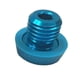 thumbnail image 1 of Tapón Inferior Para Taco De Billar, Almohadilla De Protección Práctica, Parachoques De Goma Para Taco De Billar, Color Azul, 1 of 3