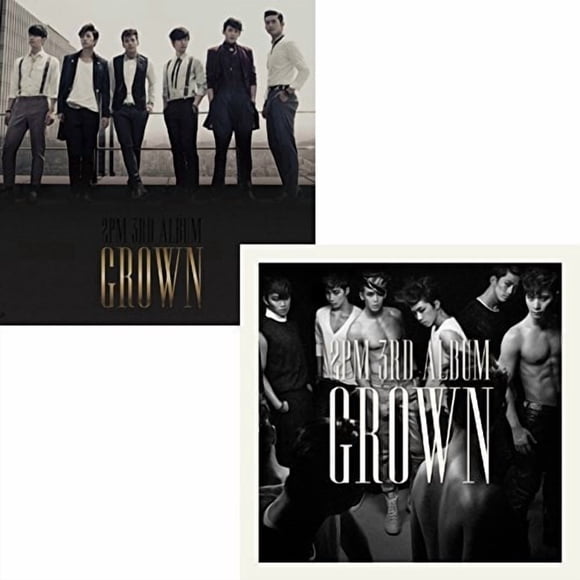 2PM [GROWN] 3er álbum [A / B] versión aleatoria CD+fotolibro+tarjeta+número de seguimiento K-POP sellado