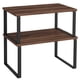 thumbnail image 1 of Estante organizador de armario SONGMICS Kitchen, madera de nogal natural, 1 of 7