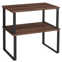 Estante Organizador De Armario Songmics Kitchen, Madera De Nogal Natural