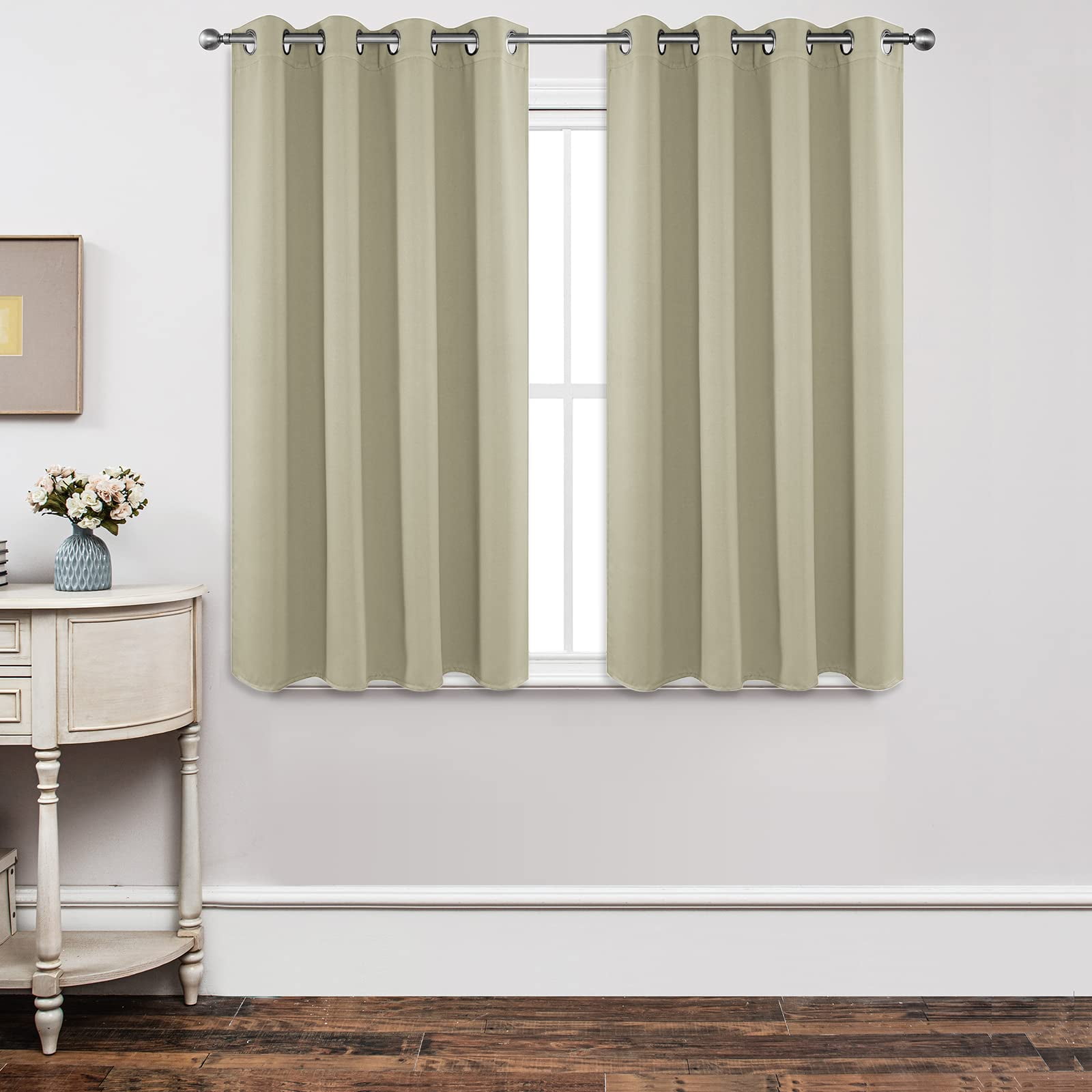 Cortinas Joydeco Térmicas Aislantes W132xl114cm Juego De 2