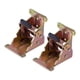 thumbnail image 1 of 2x Bisagra De Bloqueo Bisagra Plegable Para Muebles Sillas De Banco De Trabajo Color Zinc, 1 of 5