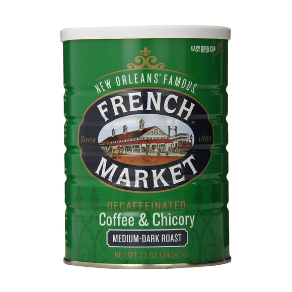 Café molido French Market, descafeinado, tostado medio oscuro, 350 g