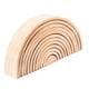 thumbnail image 4 of 12 Bloques De Arcoíris De Madera Arco Apilable Anidación Ni?os Mano-ojo Rompecabezas Juguete B, 4 of 5