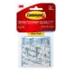 thumbnail image 1 of Wall Hooks Command, de alambre transparente, tamaño mediano, 6 ganchos, 2 libras, 1 of 9