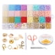 thumbnail image 4 of Kit De Cuentas De Piedra De Chips, Bobinas De Pinza Para Anillos De Collar Que Hacen Pulseras, 4 of 5