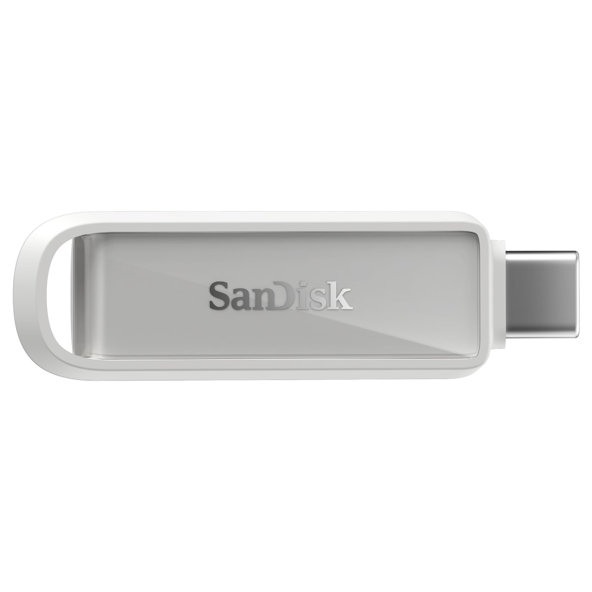 Unidad Telefónica Sandisk 256gb Usb Tipo C Para Smartphones, Color Blanco