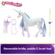 thumbnail image 3 of Unicornio de juguete Unicorn Academy Glacier de 28 cm con silla, 3 of 9