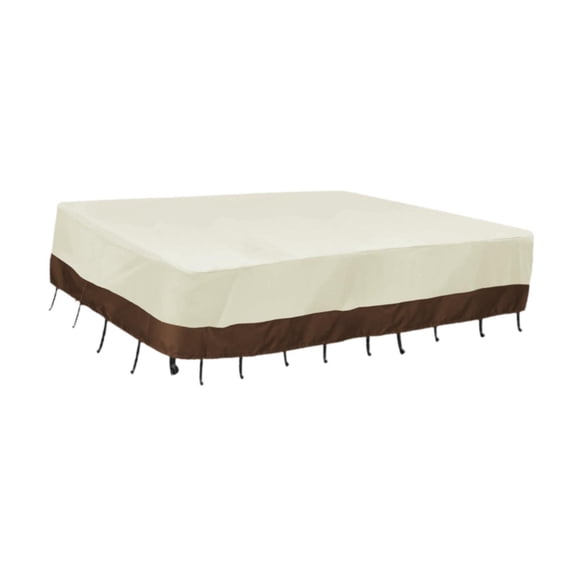 Cubierta para el juego de muebles de terraza, protección para el sofá exterior, mesa y sillas de comedor modernas, set de conversación para la convers