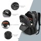 thumbnail image 4 of Mochila Swissdigital Design Travel Laptop 16 pulgadas USB gris, 4 of 7