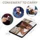 thumbnail image 4 of Abby Porta Pasaporte y Cartera de Viaje Premium de Cuero PU, Funda de Pasaporte Bloqueo RFID con Ranuras para Tarjetas de Crédito, Estuche para Libro de Pasaporte para Familia 10cm × 15cm, 4 of 6