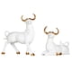 thumbnail image 4 of 1 Par De Estatua De Vaca, Escultura De Toro, Animal, Para Escritorio, Decoración Del Hogar, Blanco, 4 of 5