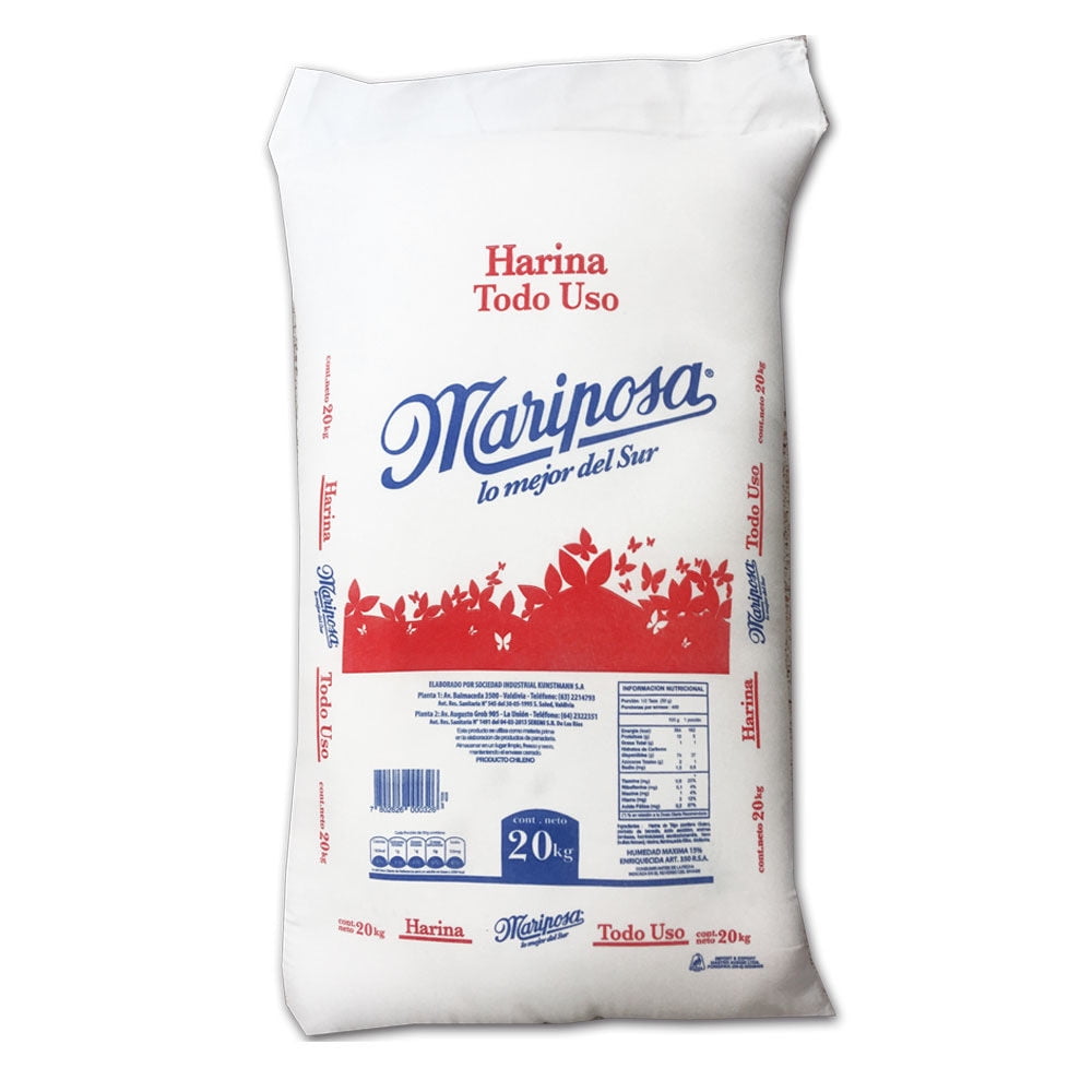 Harina Todo Uso 20 Kg Mariposa