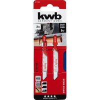 Kwb - Hojas De Sierra Caladora Para Metal Te118B (Diente 2Mm) 2Un.